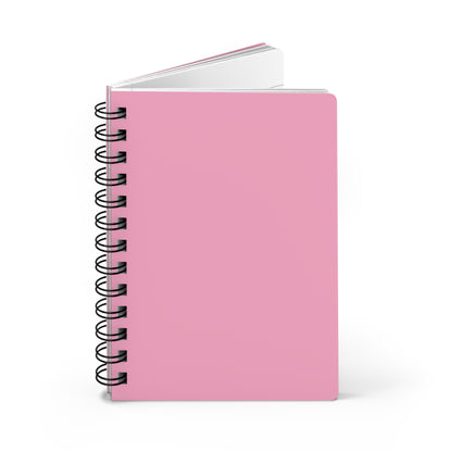 Light Pink Spiral Lined Notebook 150 Page Journal | Coordinated Collection