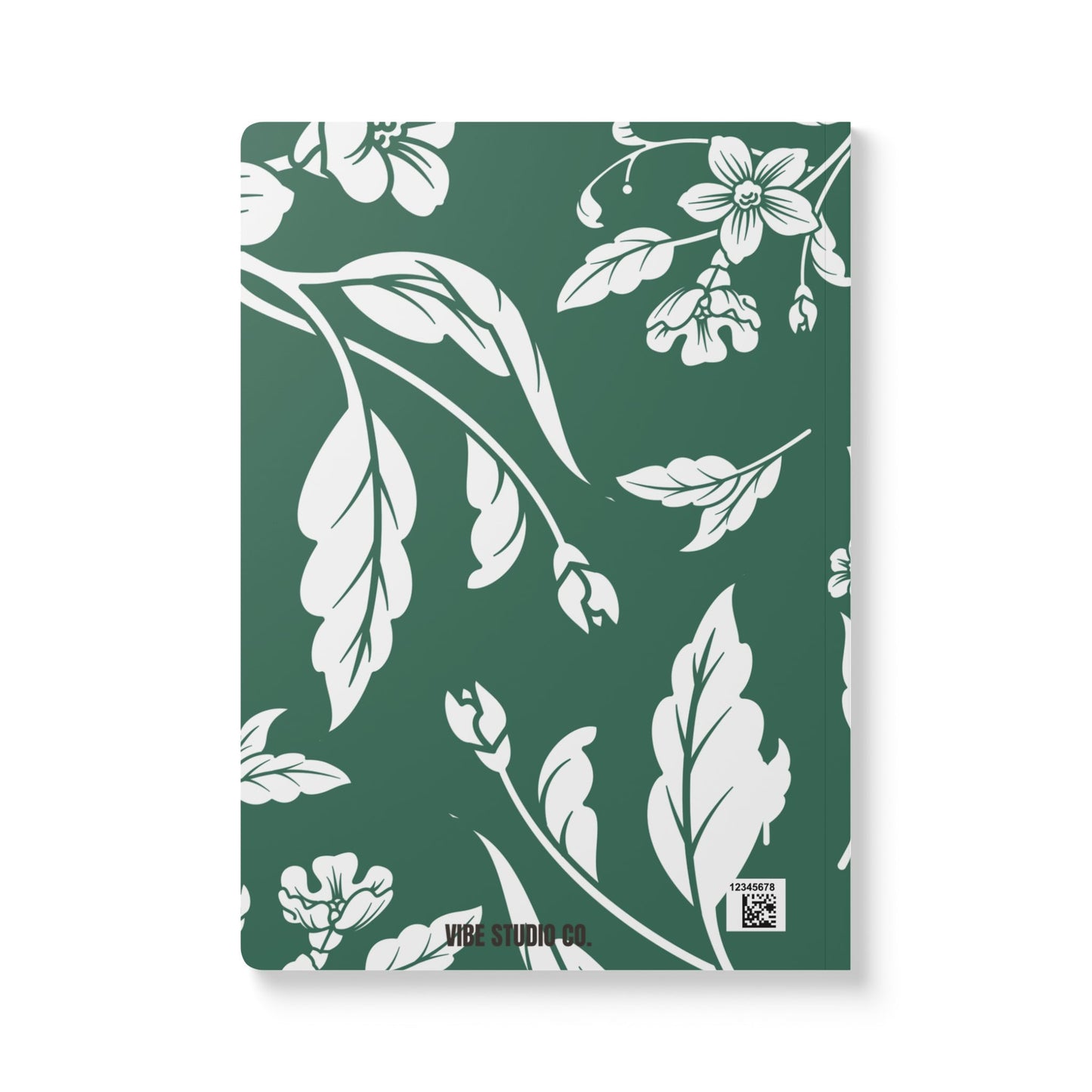 Leaf Green Floral A5 Lined Journal Coordinated Collection