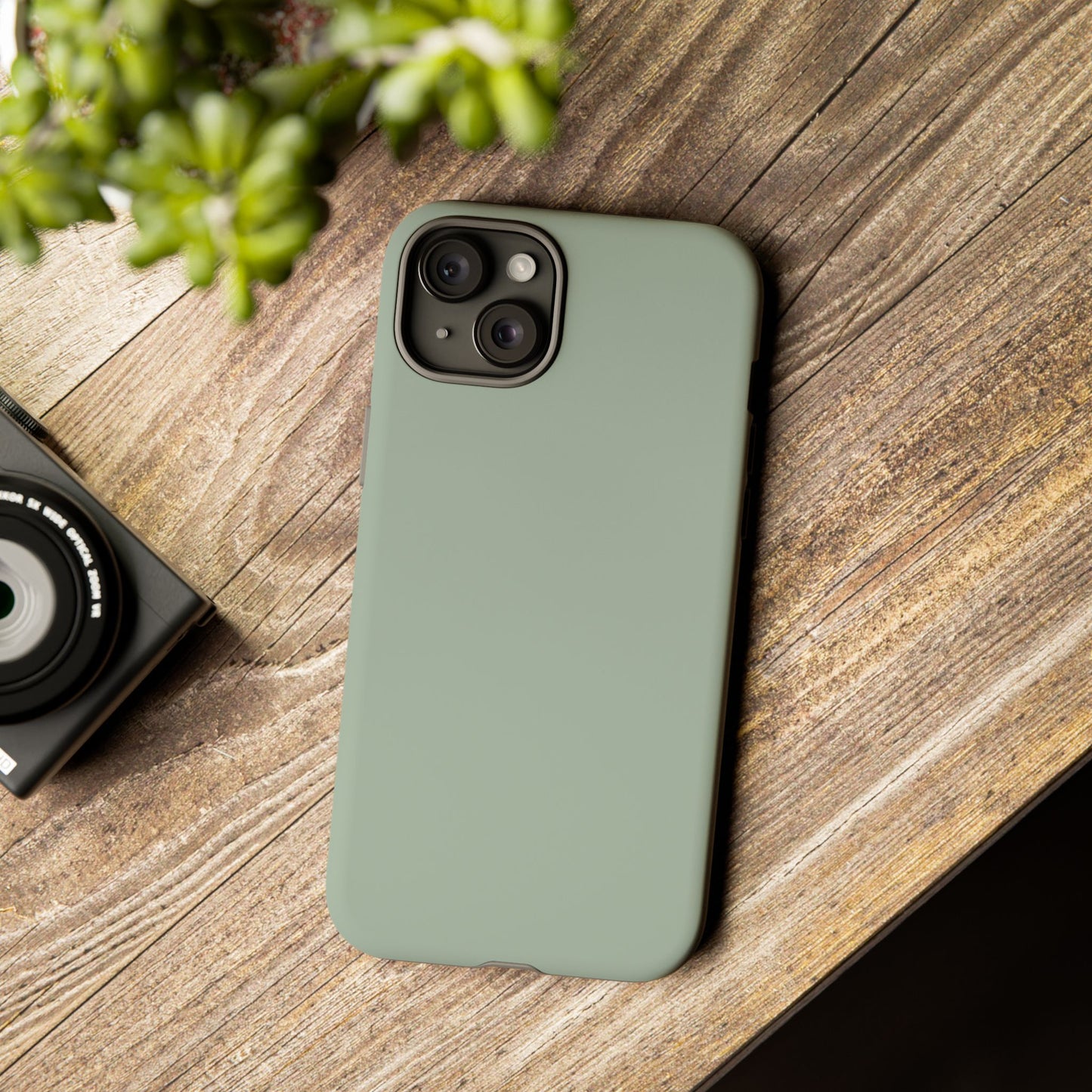 Sage Tough Cell Phone Case Matte or Glossy Protective Case iPhone Samsung