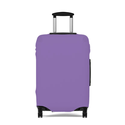 Purple Luggage Cover Travel Suitcase Cover Protective Stretch Cover