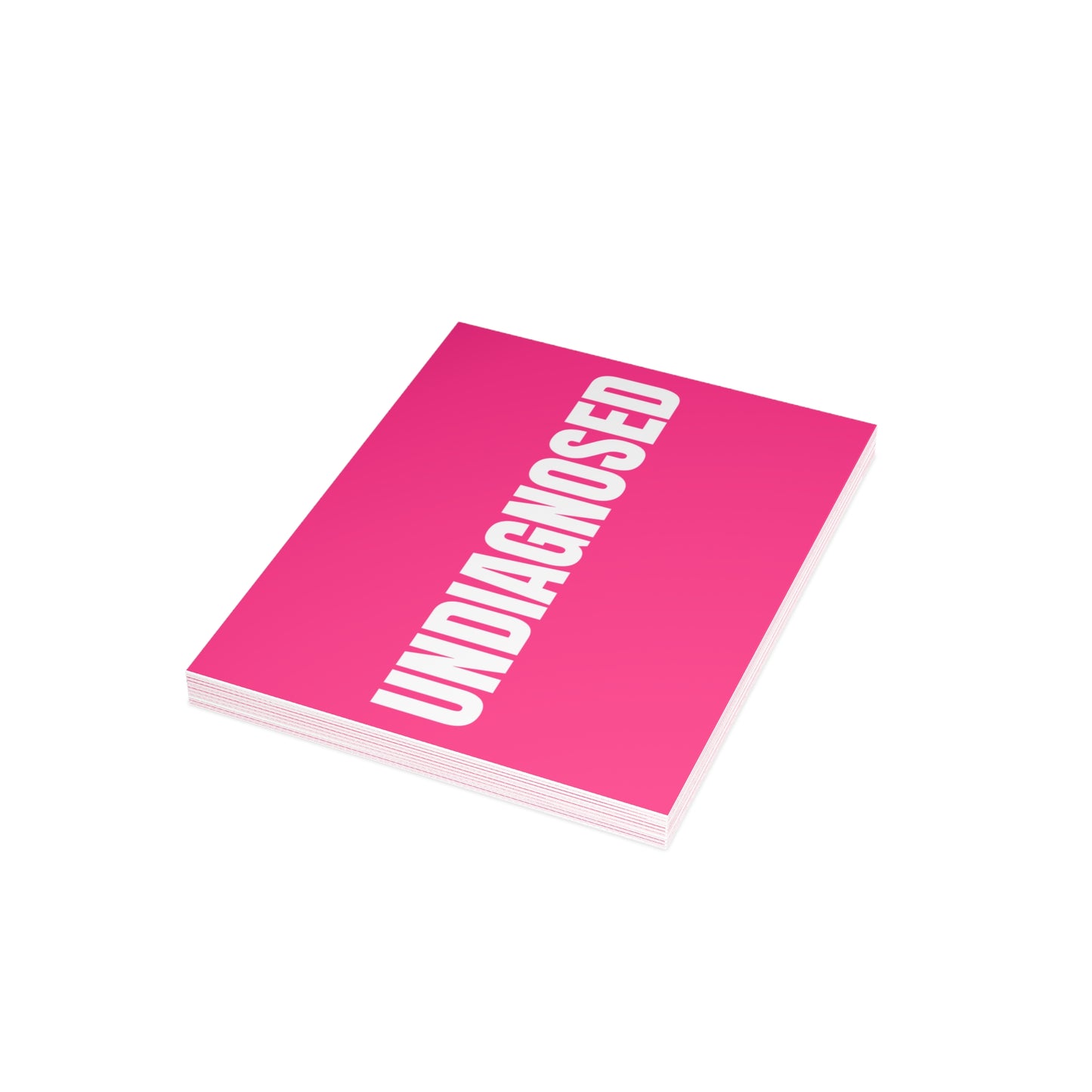 Pink Postcard Set Pack of 10, 30 or 50 w/ Envelopes | Coordinated Collection