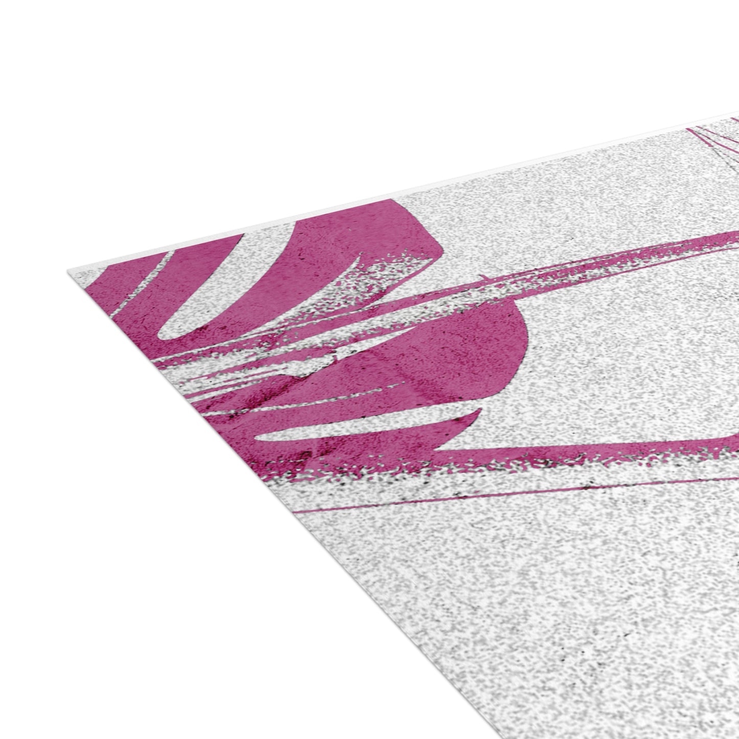 Monstera Leaf Lilac Wine Postcards