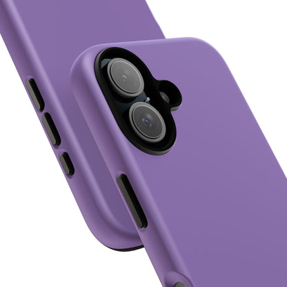 Purple Tough Cell Phone Case Matte or Glossy Protective Case iPhone Samsung
