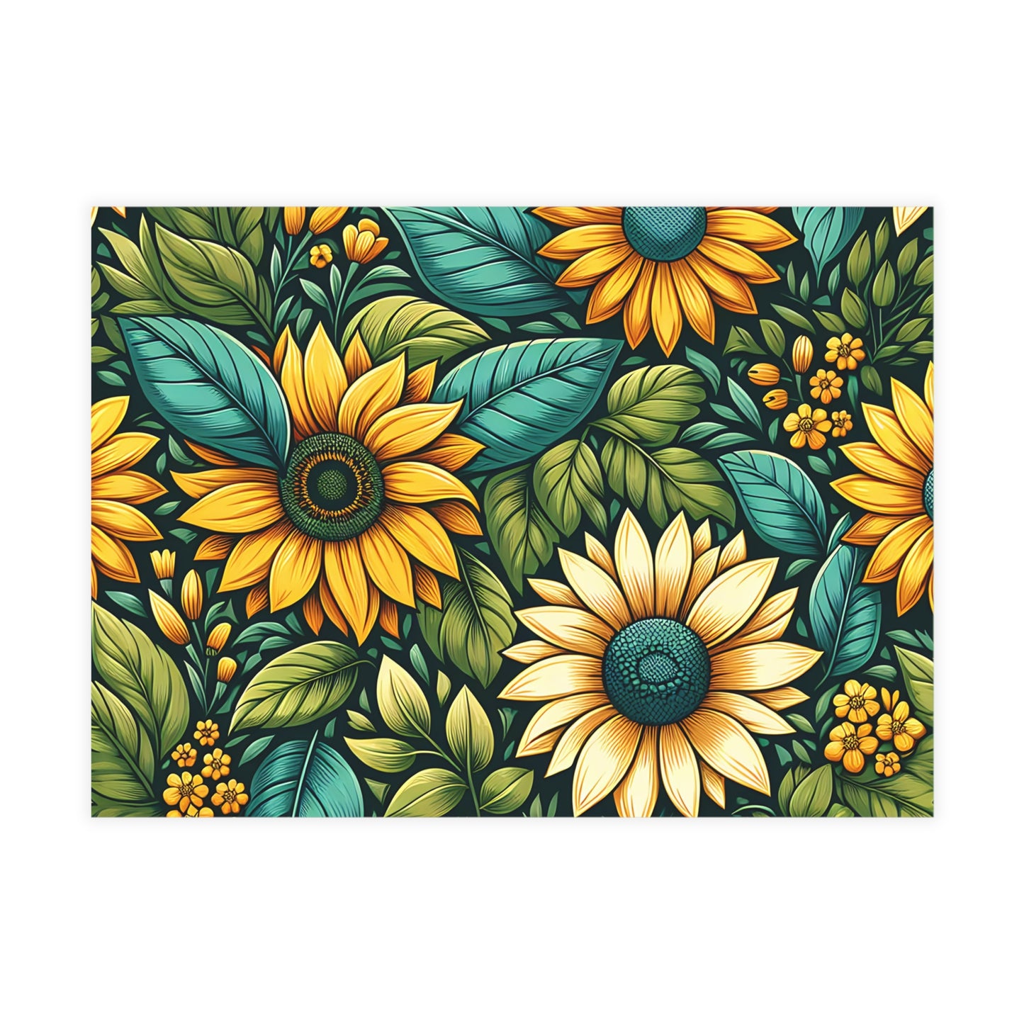 Sunflower Grove Postcards