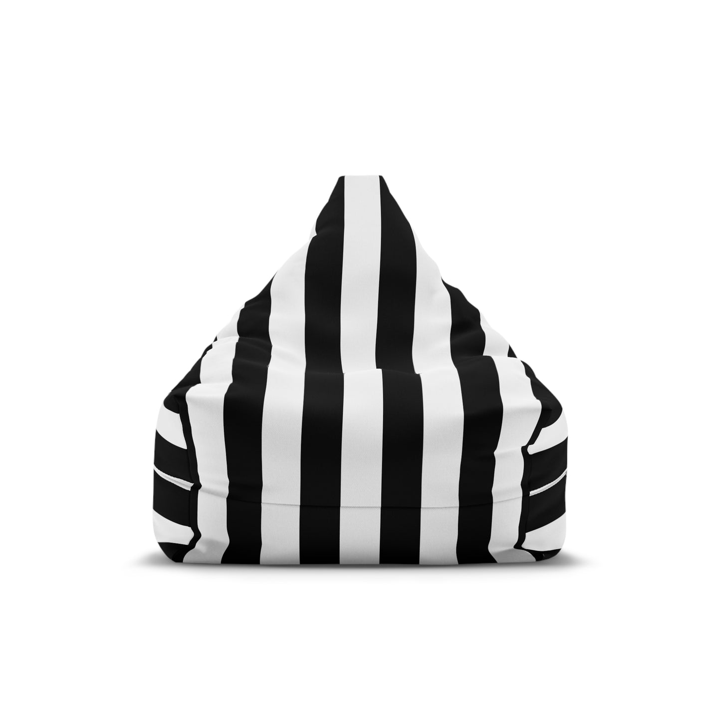 Pink Stripe Bean Bag Chair Cover Pink and White Striped Lounge Chair Cover