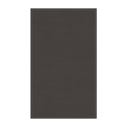 Muted Charcoal Cotton Twill Tea Towel 18 x 30