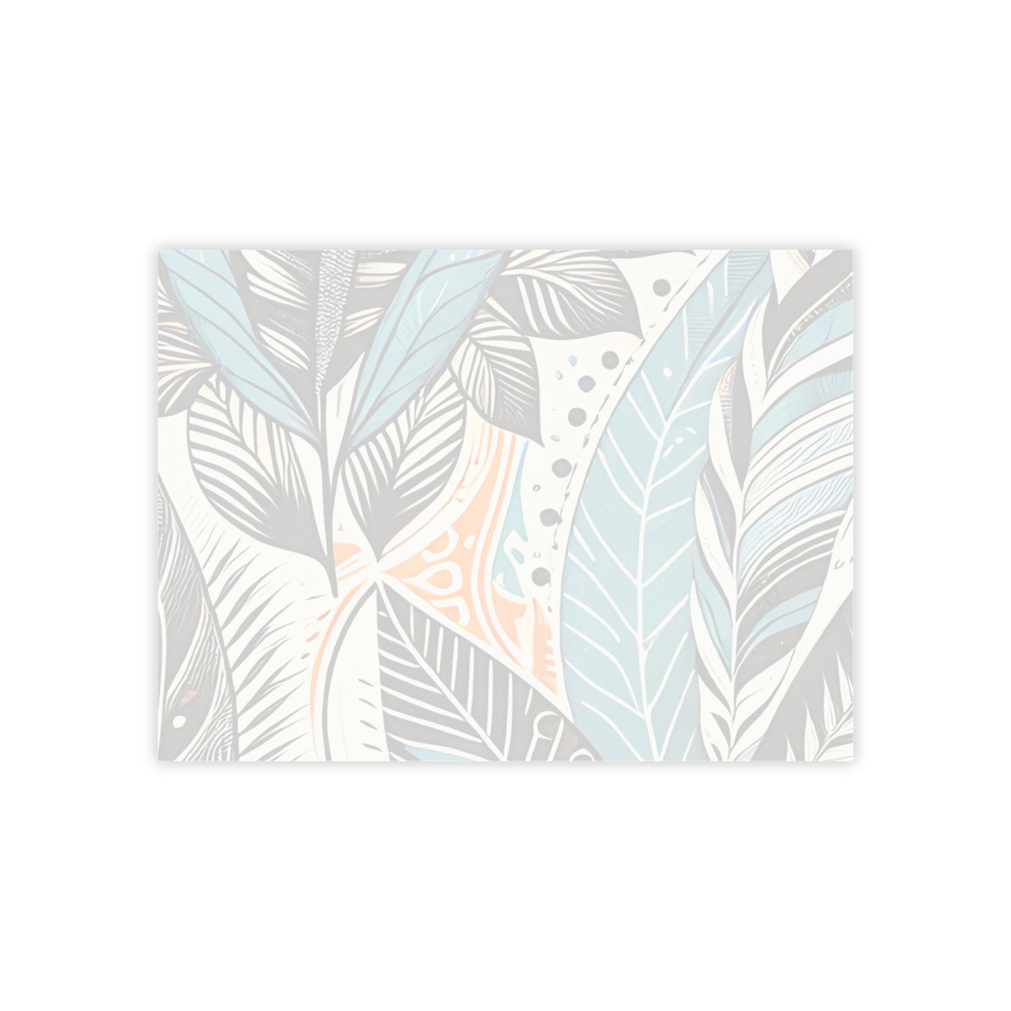 Botanical Leaves Sticky Notes Botanical Leaf Post It Notes (7 Sizes)