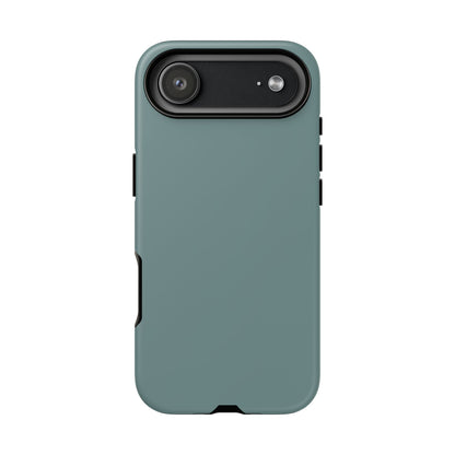 Dusty Blue Tough Cell Phone Case, Matte or Glossy Iphone and Samsung