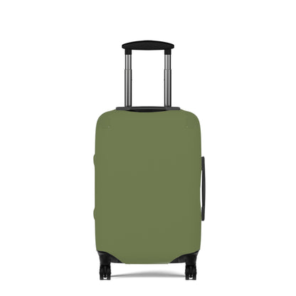 Olive Luggage Cover Travel Suitcase Cover Protective Stretch Cover
