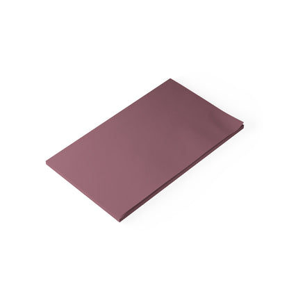 Mauve Post It Notes Coordinated Color Collection