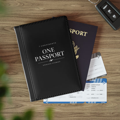 7 Continents 1 Passport Travel Passport Holder