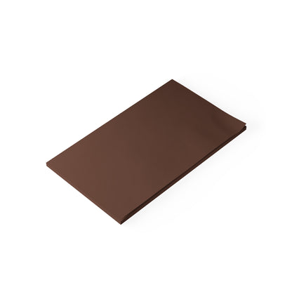 Chocolate Brown Post It Notes Coordinated Color Collection