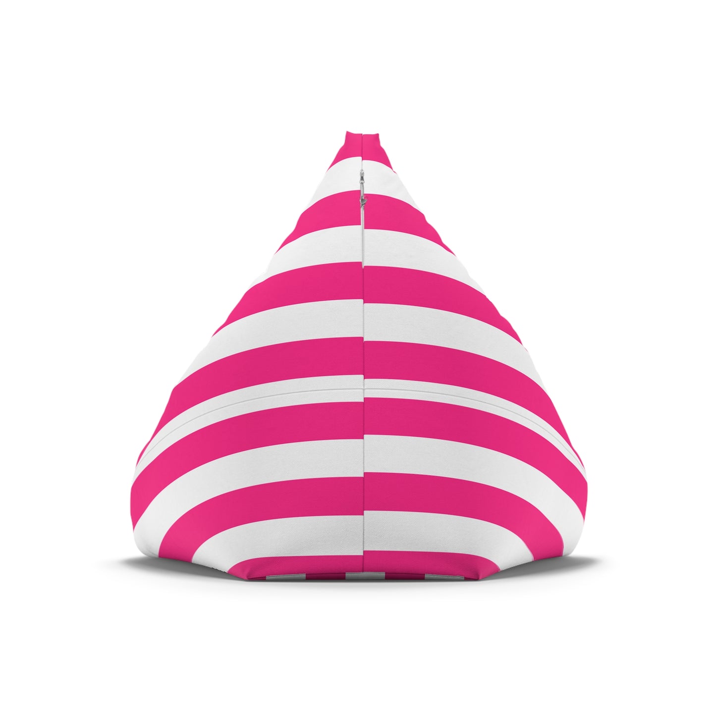 Pink Stripe Bean Bag Chair Cover Pink and White Striped Lounge Chair Cover