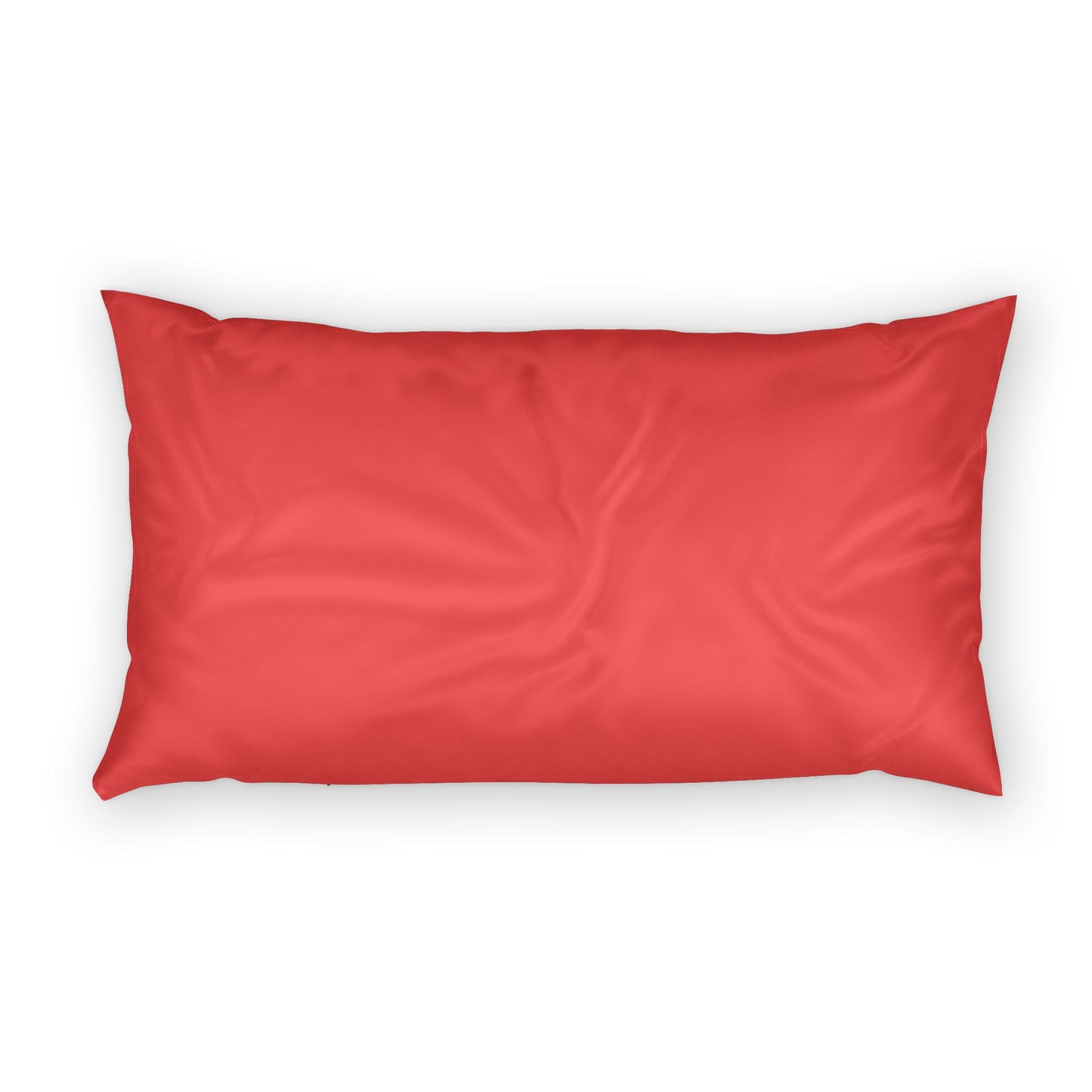 True Red Pillow Solid Cotton Sham