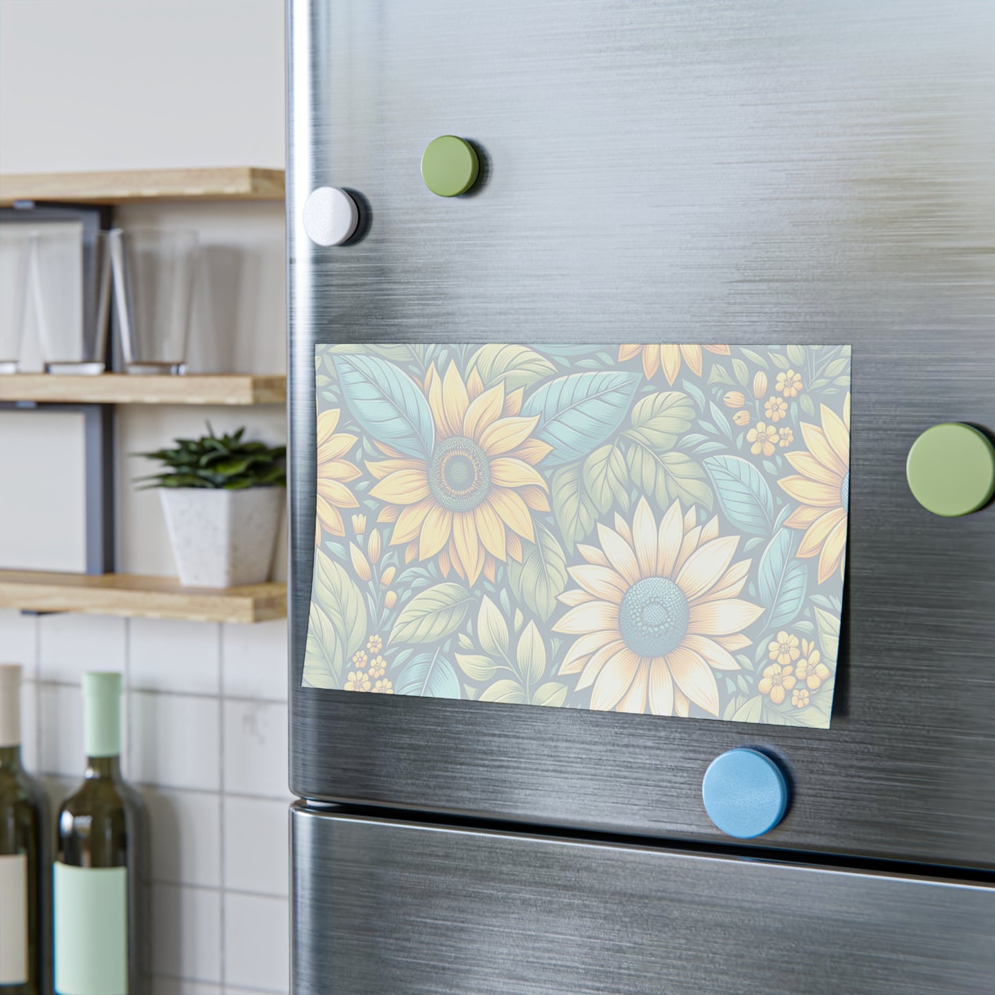 Sunflower Grove Sticky Notes Sunflower Post It Notes Botanical Notes (7 Sizes)
