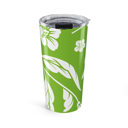 Muted Lime Floral 20oz Stainless Steel Tumbler | Coordinated Collection
