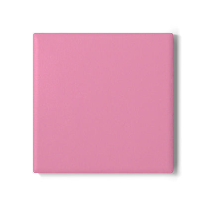 Light Pink Ceramic Coaster Round or Square | Coordinated Collection
