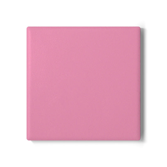 Light Pink Ceramic Coaster Round or Square | Coordinated Collection
