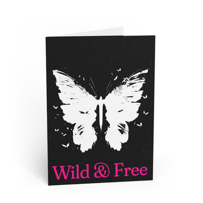Wild & Free Butterfly Note Card