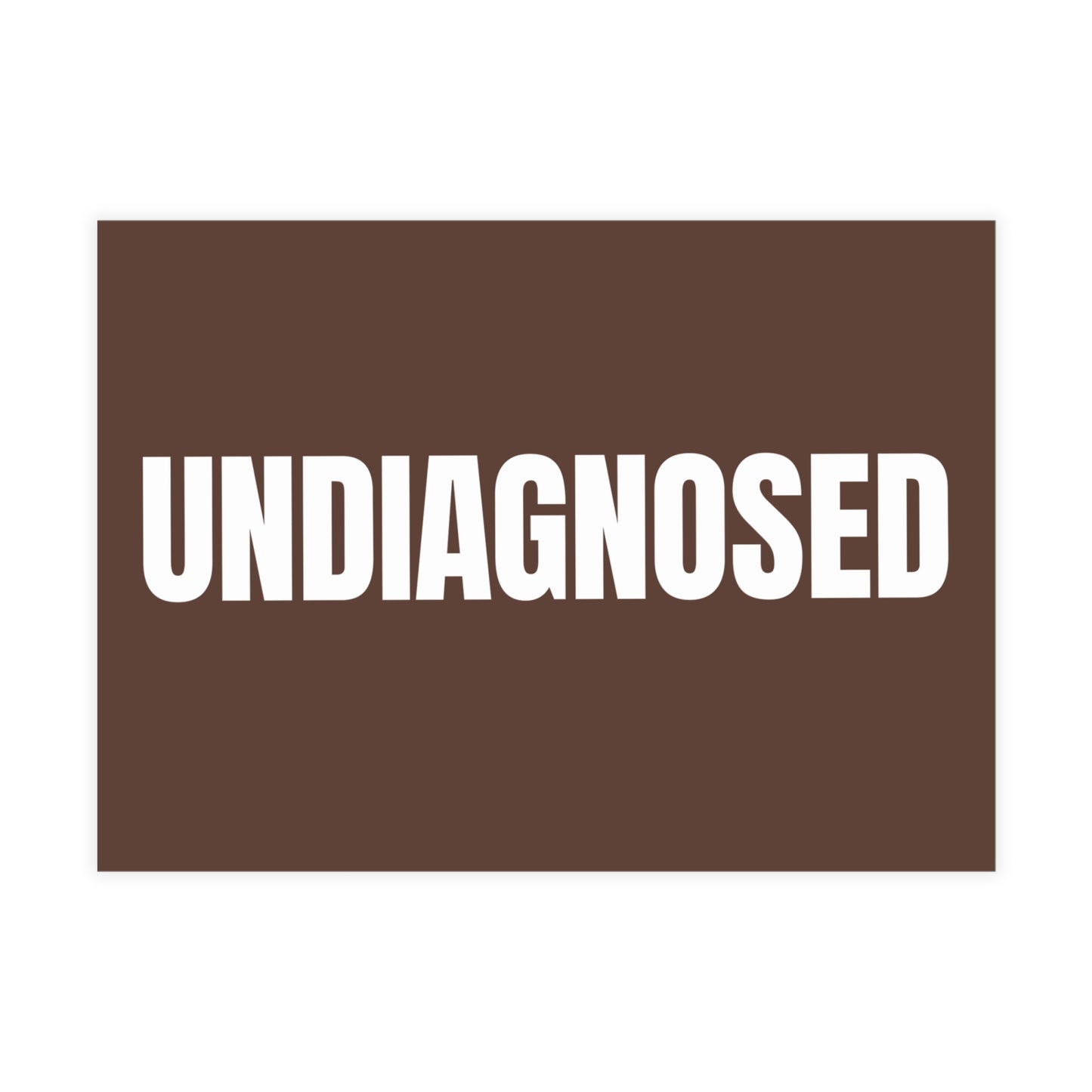 Chocolate Brown Postcard Set Pack of 10, 30 or 50 w/ Envelopes | Coordinated Collection