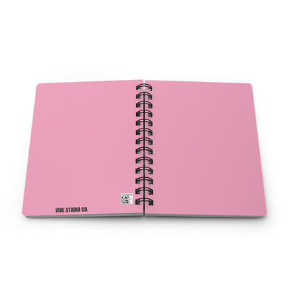 Light Pink Spiral Lined Notebook 150 Page Journal | Coordinated Collection