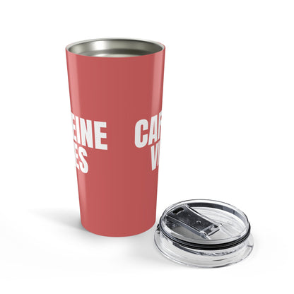 Red Autumns Caffeine Vibes 20oz Stainless Steel Tumbler | Color Coordinated Collection