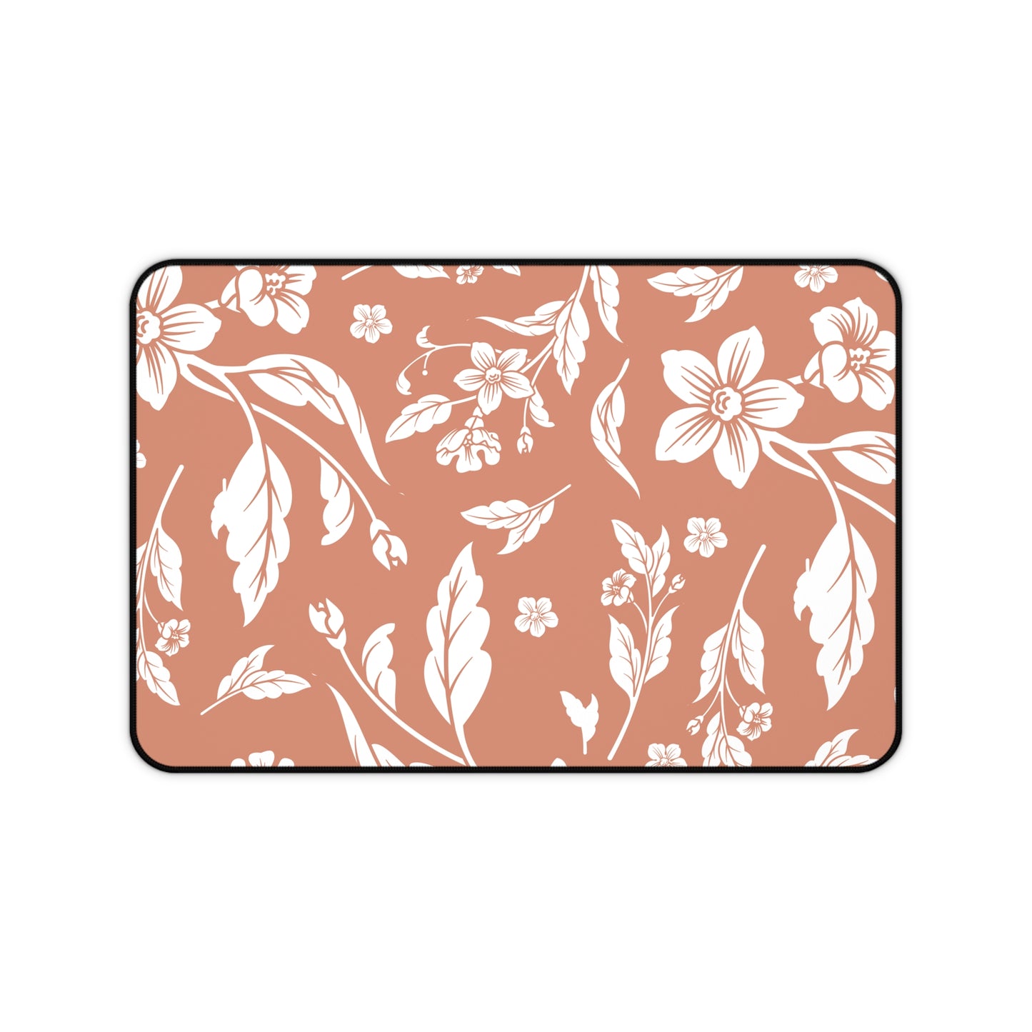 Terracotta Floral Desk Pad (12x18, 12x22 or 16x32)