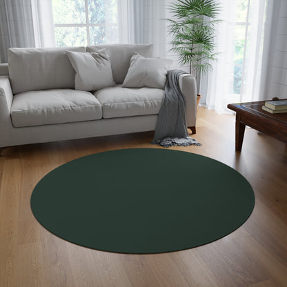 Forest Coordinated Round Rug 60 Inch Floor Rug Minimal Home Decor Living Room Rug