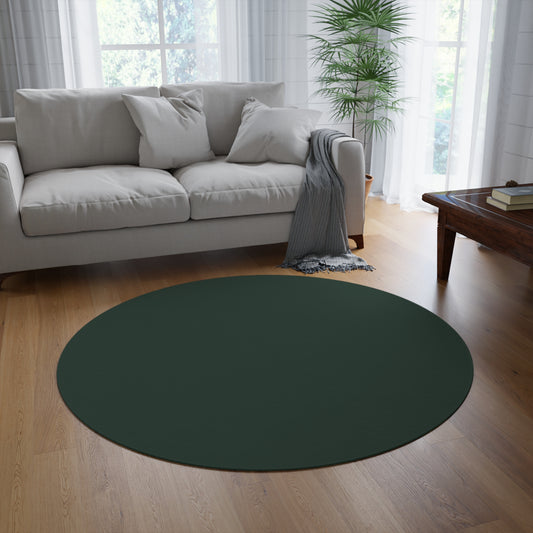 Forest Coordinated Round Rug 60 Inch Floor Rug Minimal Home Decor Living Room Rug