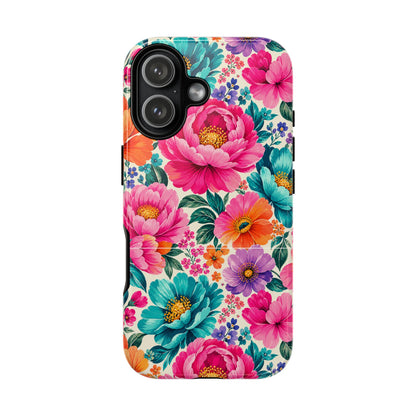 Dreamy Floral Tough Phone Case iPhone Samsung Floral Phone Cover
