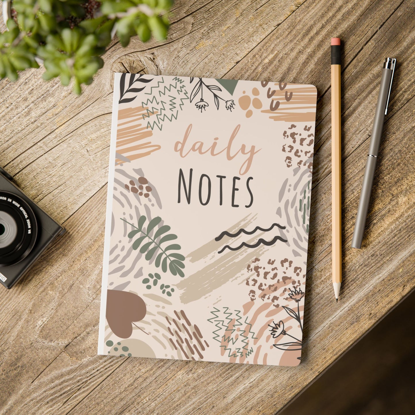 Neutral Flow A5 Lined Journal