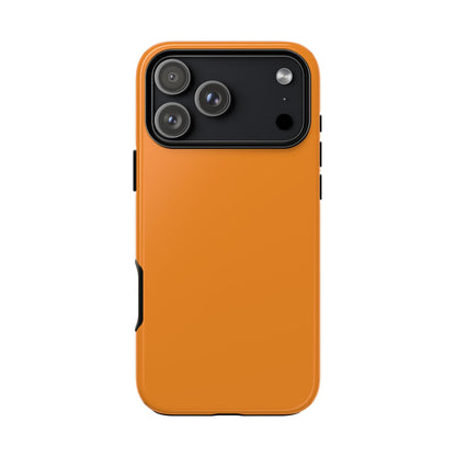 Tangerine Tough Cell Phone Case Matte or Glossy Protective Case iPhone Samsung