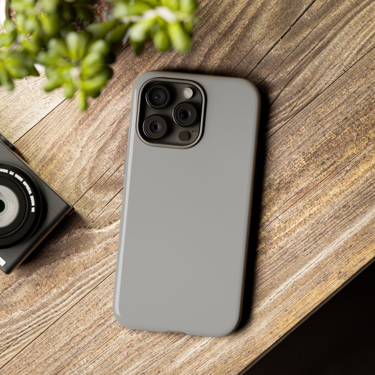 Grayscale Tough Cell Phone Case Matte or Glossy Protective Case iPhone Samsung