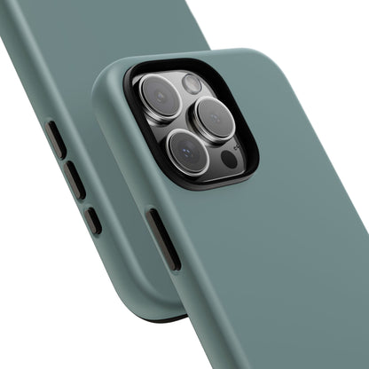 Dusty Blue Tough Cell Phone Case, Matte or Glossy Iphone and Samsung