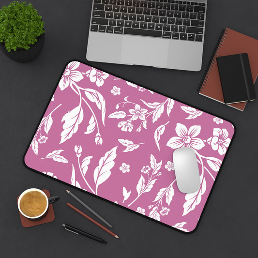 Lilac Wine Floral Desk Pad (12x18, 12x22 or 16x32)