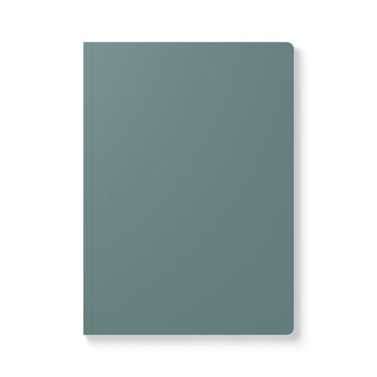 Dusty Blue Color Coordinated Collection A5 Lined Journal