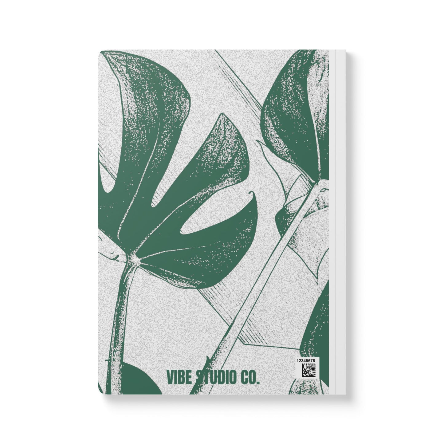 Monstera Leaf Green A5 Lined Journal