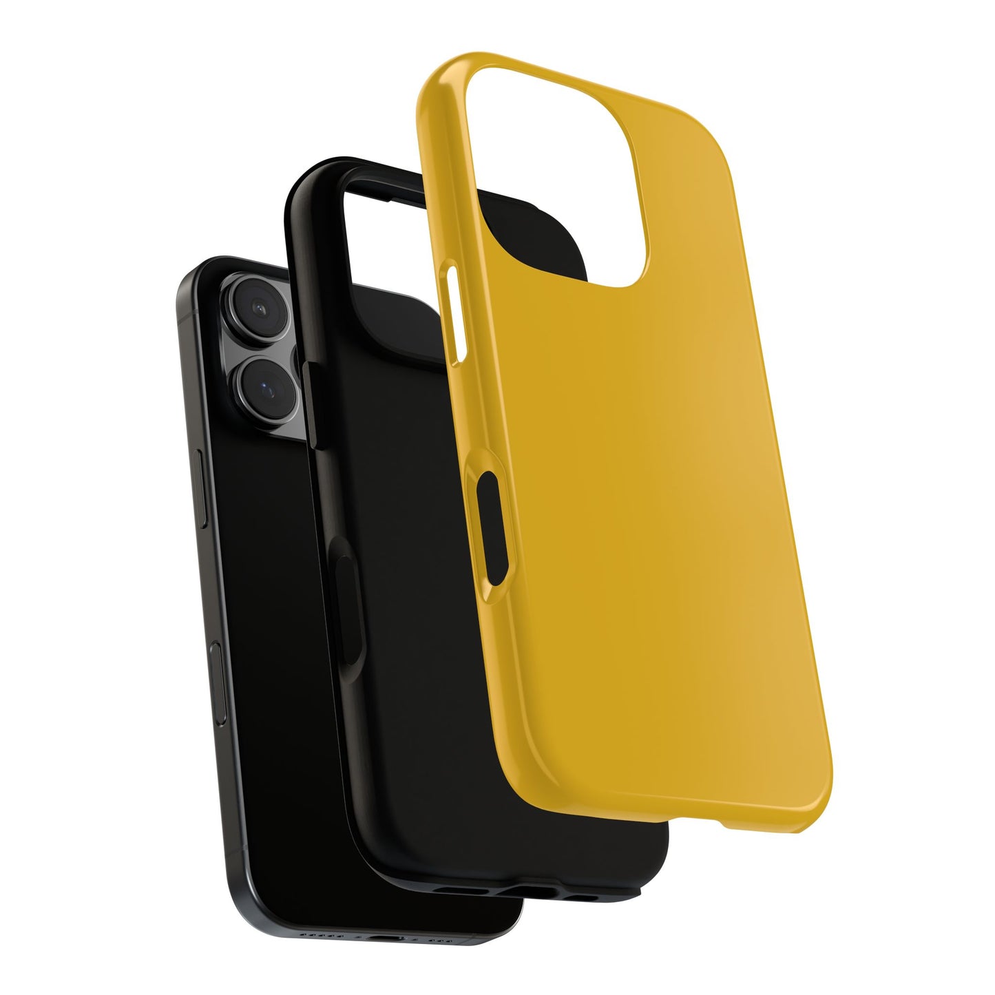 Honey Yellow Tough Cell Phone Case Matte or Glossy Protective Case iPhone Samsung