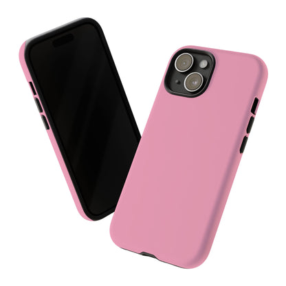 Light Pink Tough Cell Phone Case Matte or Glossy Protective Case iPhone Samsung