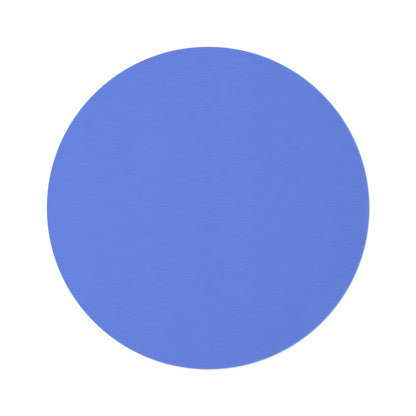 Periwinkle Round Rug 60 Inch Floor Rug Minimal Home Decor Living Room Rug