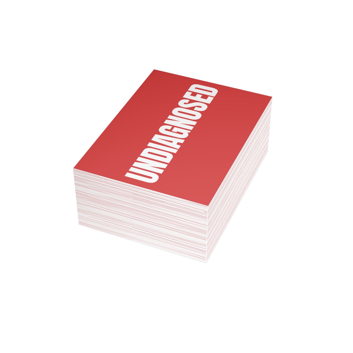 True Red Postcard Set Pack of 10, 30 or 50 w/ Envelopes | Coordinated Collection
