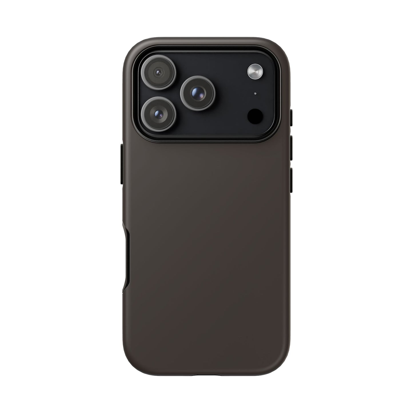 Muted Charcoal Tough Cell Phone Case Matte or Glossy Protective Case iPhone Samsung