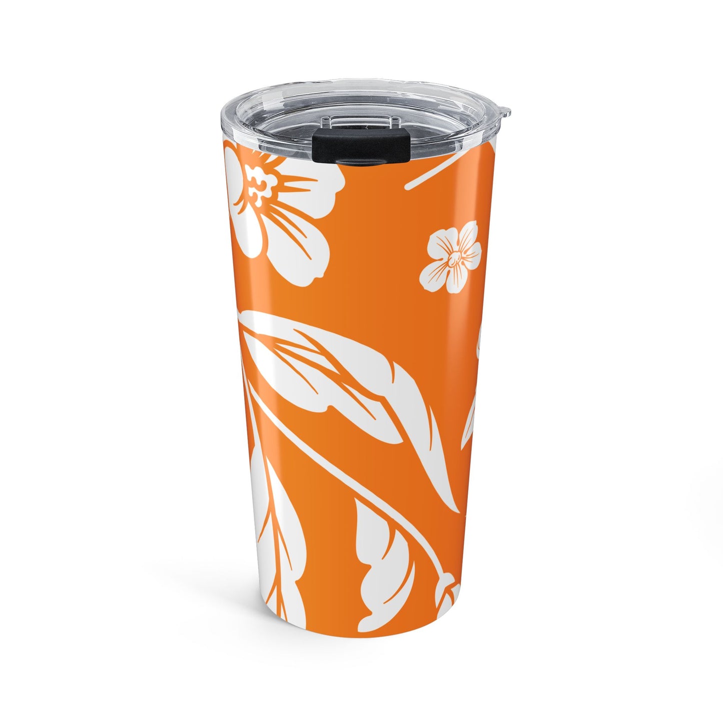 Tangerine Floral 20oz Stainless Steel Tumbler | Coordinated Collection