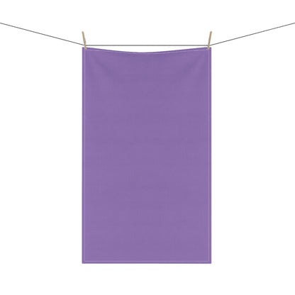 Purple Cotton Twill Tea Towel 18 x 30