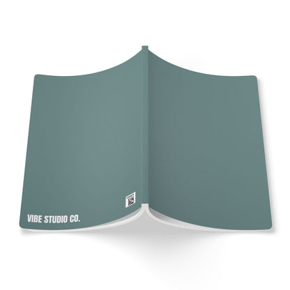 Dusty Blue Color Coordinated Collection A5 Lined Journal