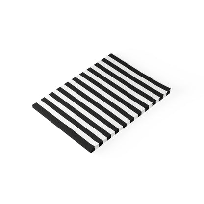 Black Stripe Sticky Notes (7 Sizes)