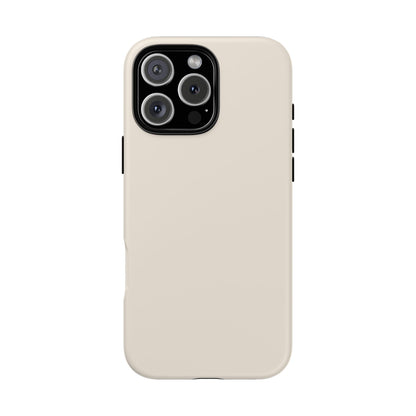 Latte Cream Tough Cell Phone Case Matte or Glossy Protective Case iPhone Samsung