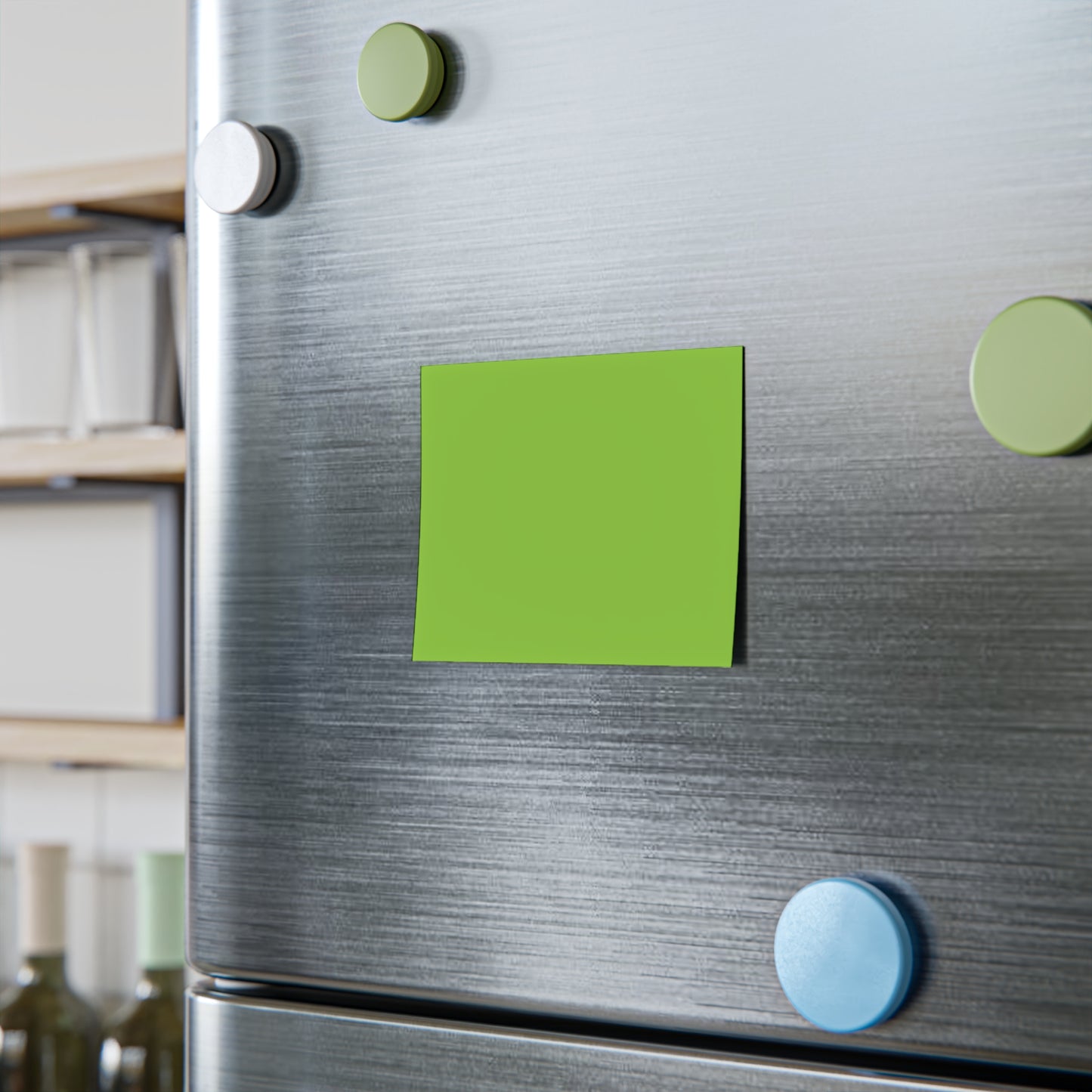Muted Lime Post It Notes Coordinated Color Collection