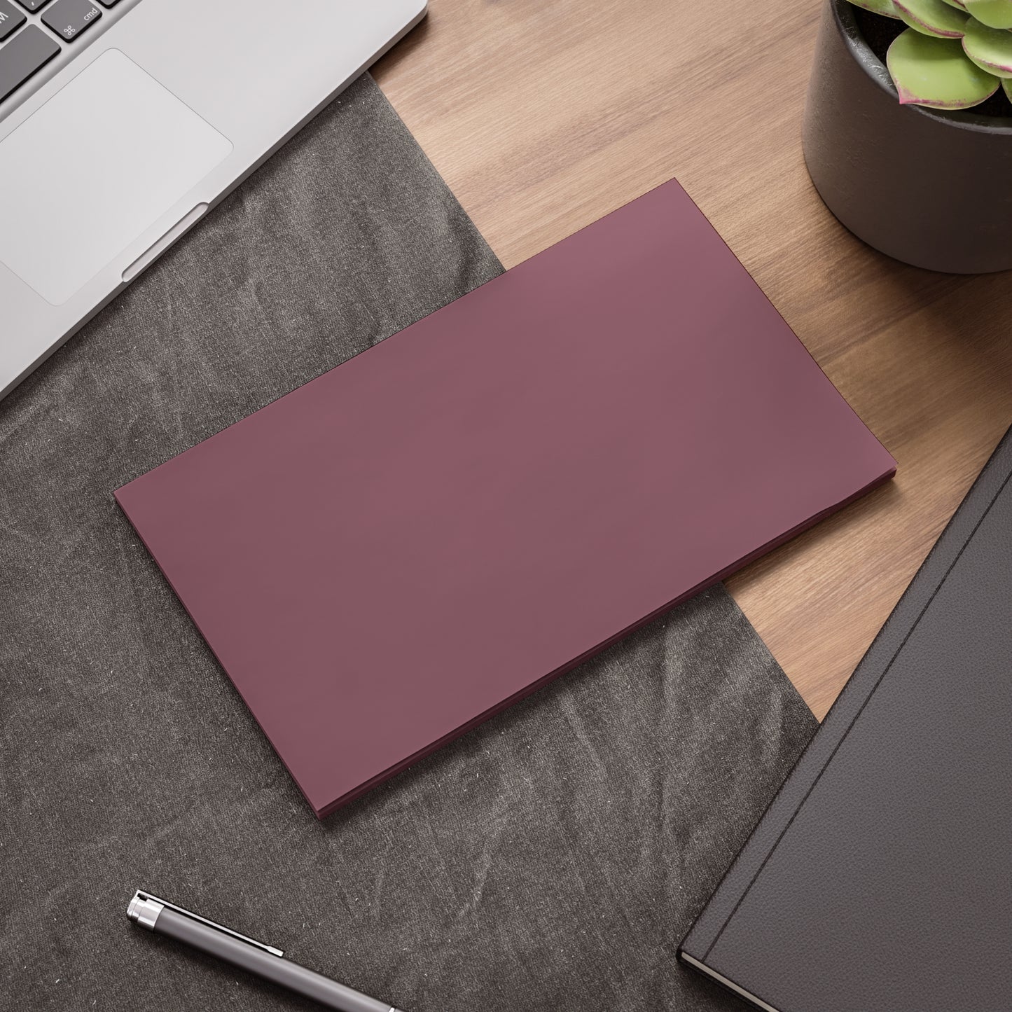 Mauve Post It Notes Coordinated Color Collection