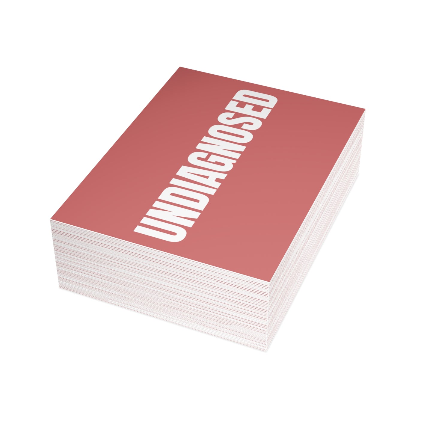 Red Autumns Postcard Set Pack of 10, 30 or 50 w/ Envelopes | Coordinated Collection